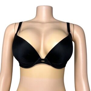 Fabulous By Victoria's Secret Plunge Soutien Gorge Plongeant Bra Size 32DD Black
